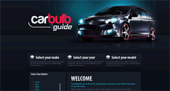 Desktop Screenshot of carbulbguide.com